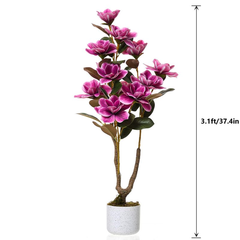 High-quality PEVA polyester fabric waterproof orchid pattern decorative item from the floral series, featuring elegant flower design suitable for home and office spaces