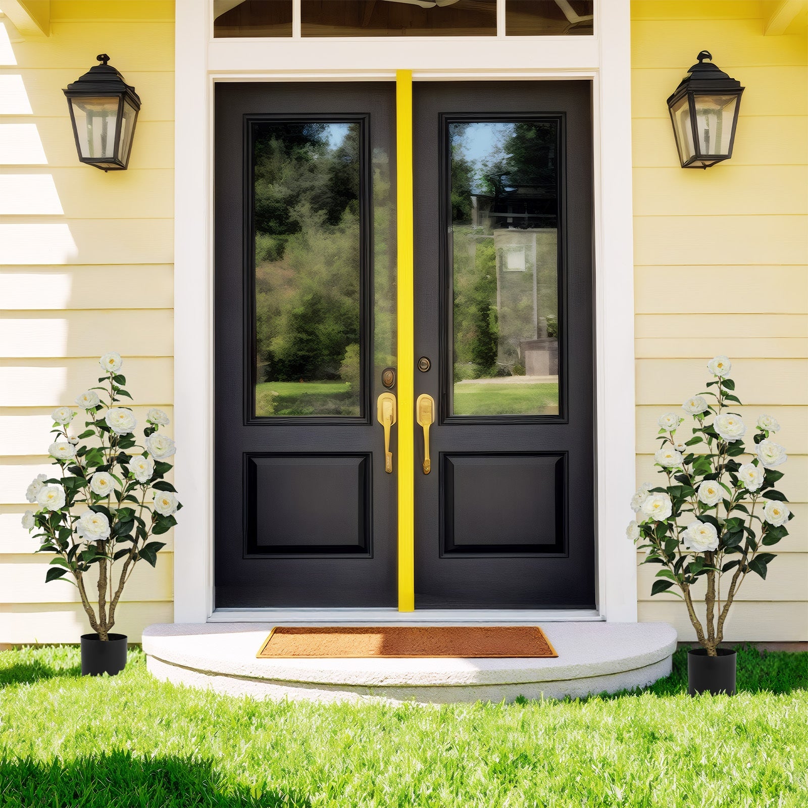 2-Pack White Camellia Trees 2-Pack 38\