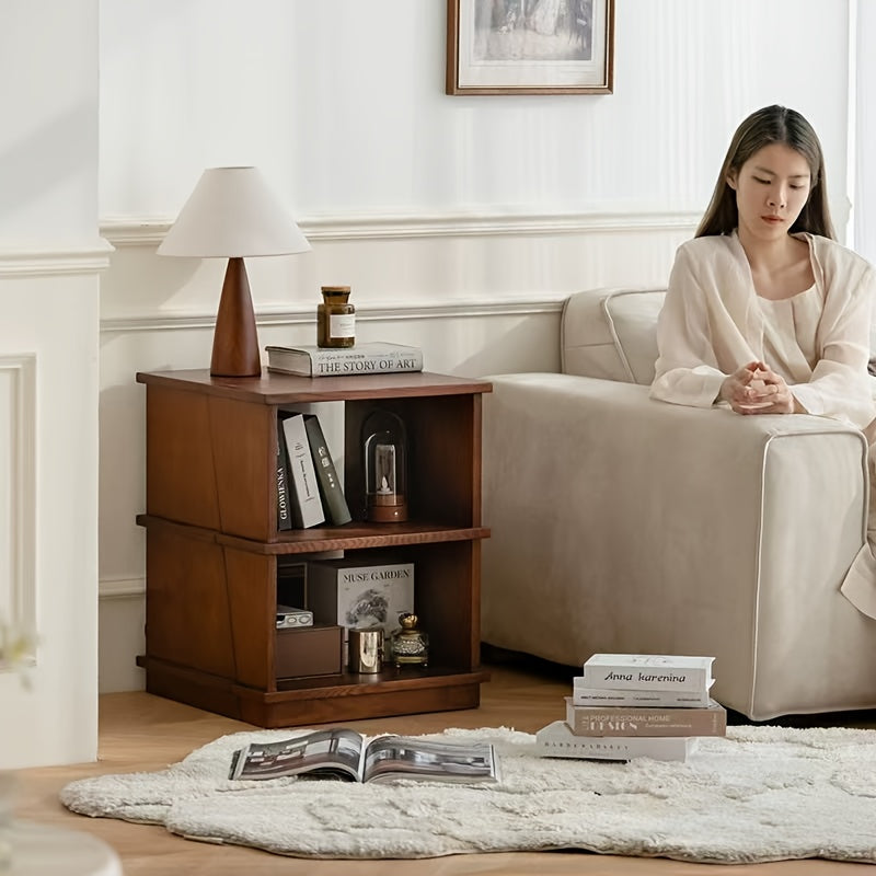 4-Tier Folding Ladder Shelf - Rustic Brown   Multi-Purpose Storage Rack,  Stand, Bookshelf,  Planter Holder. Ideal For Homes, Bedrooms, Living Rooms, Balconies, And Courtyards. A Versatile Shelving Unit Crafted From Solid